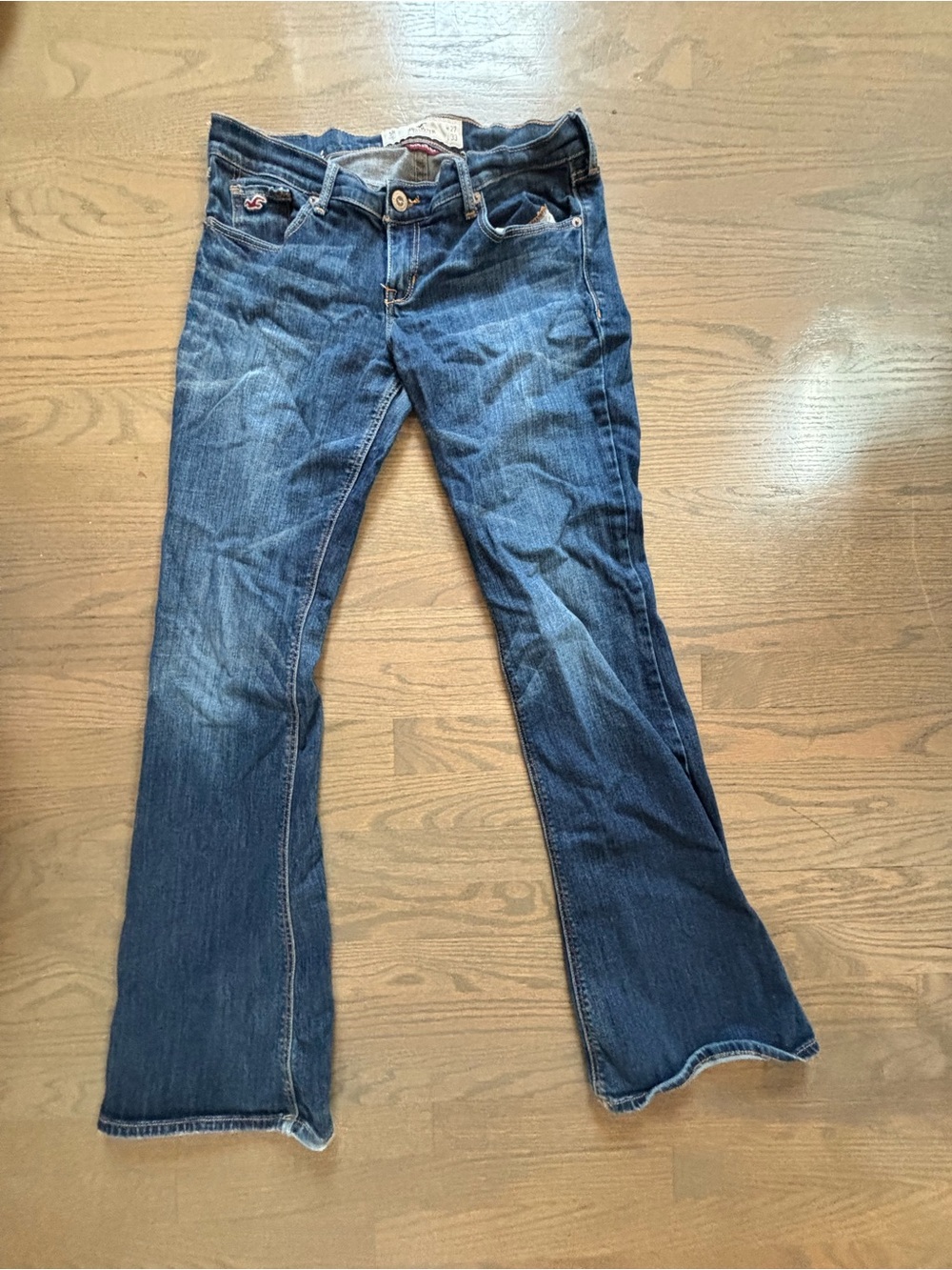 Vintage Y2K Hollister Cali Flare Blue Low Rise Flare Jeans women’s size 5